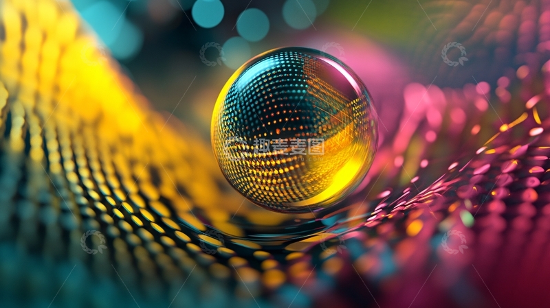 高清大图下载【趣麦麦图】质感球形3