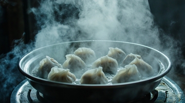 唯美蒸饺