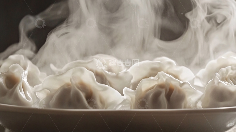 高清大图下载【趣麦麦图】烧麦广告