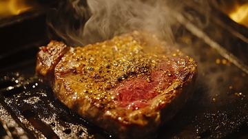 日式料理铁板烧厚牛排2