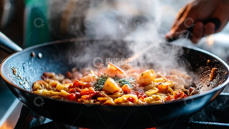 高清大图下载【趣麦麦图】意式蔬菜汤烹饪4