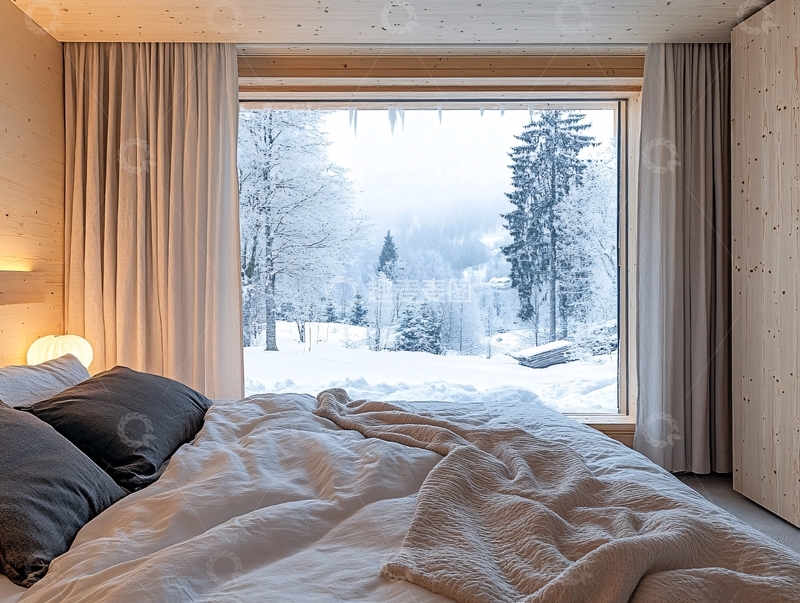 高清大图下载【趣麦麦图】-山景卧室