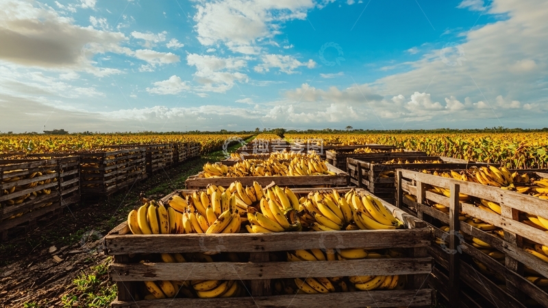 高清大图下载【趣麦麦图】大山香蕉地