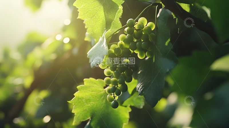 高清大图下载【趣麦麦图】阳光与葡萄