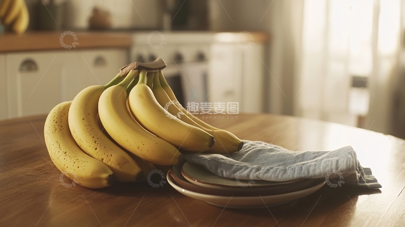 高清大图下载【趣麦麦图】香蕉静物素材1