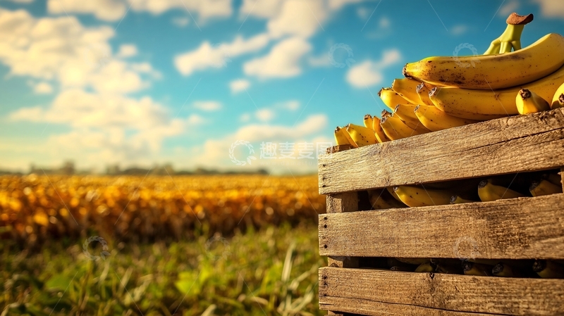 高清大图下载【趣麦麦图】农产品香蕉