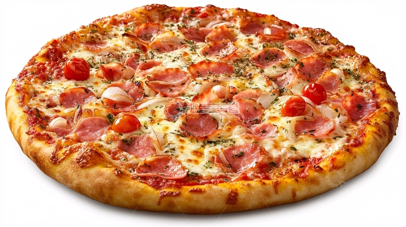 高清大图下载【趣麦麦图】香肠披萨素材1