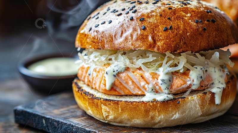 高清大图下载【趣麦麦图】软壳蟹堡