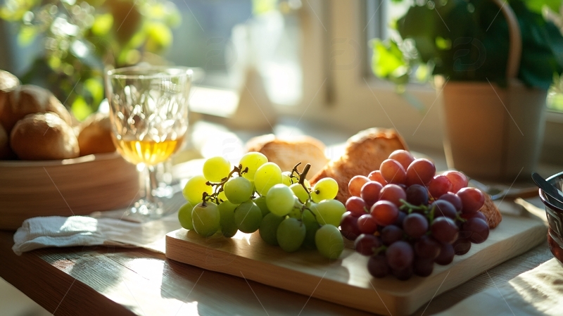 高清大图下载【趣麦麦图】阳光下的水果1