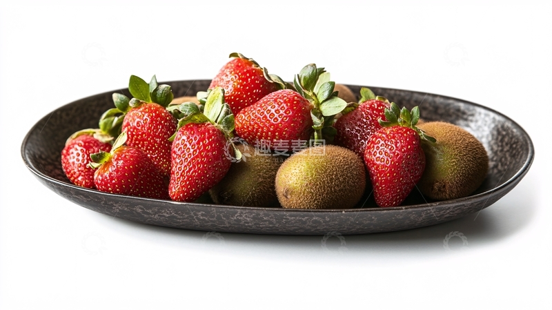 高清大图下载【趣麦麦图】现拍草莓一盘草莓