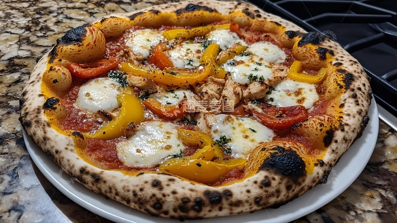 高清大图下载【趣麦麦图】低碳水化合物比萨饼食谱