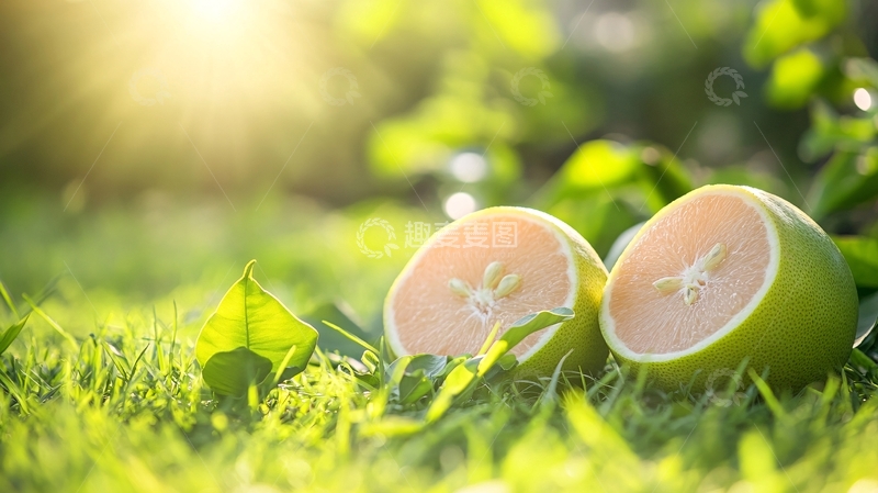 高清大图下载【趣麦麦图】阳光下的水果6
