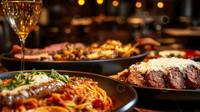 高清大图下载【趣麦麦图】西餐节日