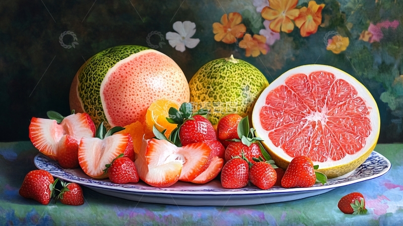 高清大图下载【趣麦麦图】水果合成效果5