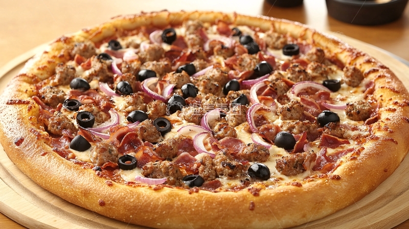 高清大图下载【趣麦麦图】素材高清披萨饼8