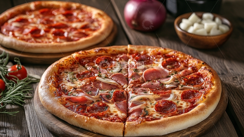 高清大图下载【趣麦麦图】素材高清披萨饼13