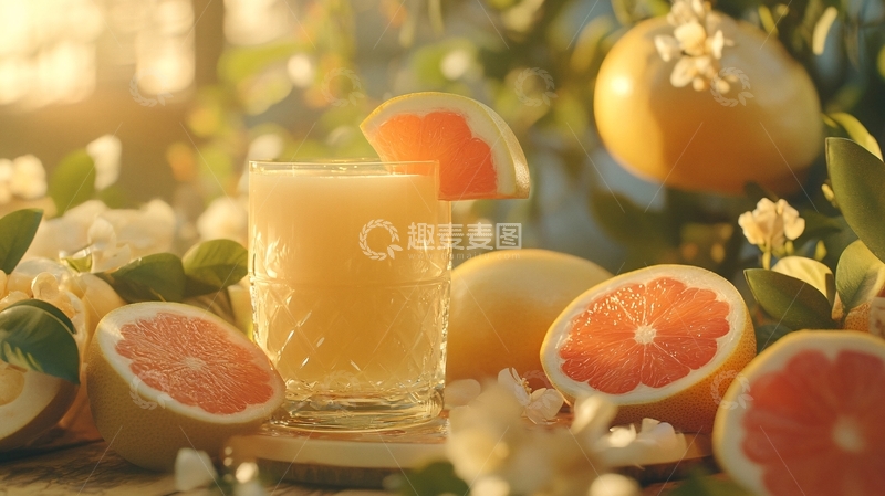 高清大图下载【趣麦麦图】果汁场景图3
