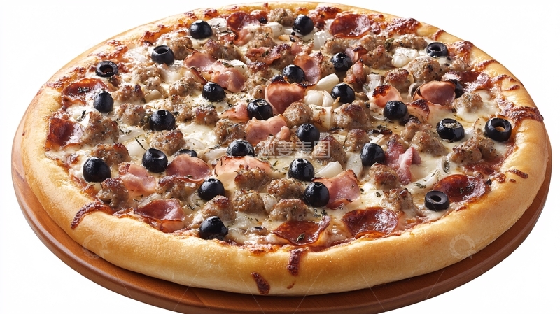 高清大图下载【趣麦麦图】素材高清披萨饼9