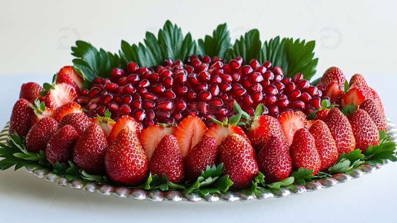 高清大图下载【趣麦麦图】草莓雕塑设计