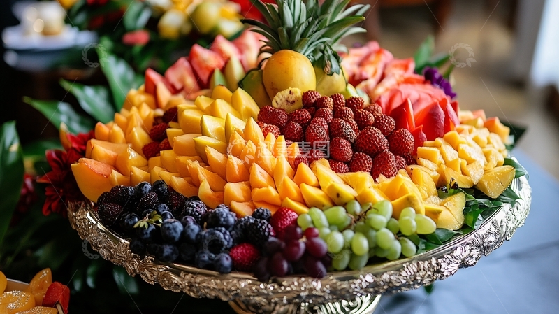 高清大图下载【趣麦麦图】精美果盘