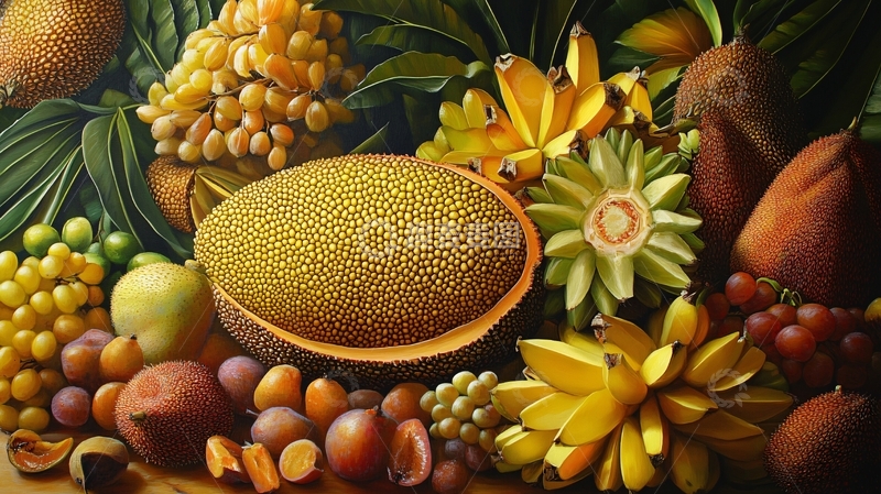 高清大图下载【趣麦麦图】热带植物花卉水果