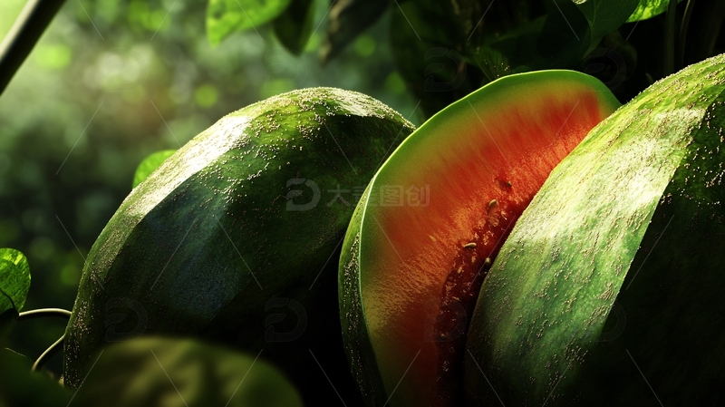 高清大图下载【趣麦麦图】水果合成效果8