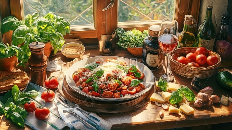 高清大图下载【趣麦麦图】食物场景图