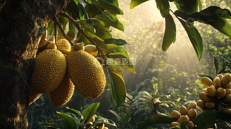 高清大图下载【趣麦麦图】菠萝蜜详情1