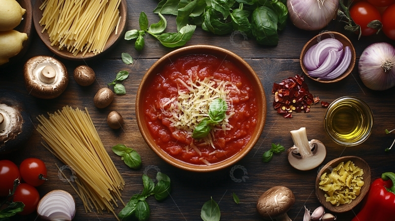 高清大图下载【趣麦麦图】意大利面图片素材下载