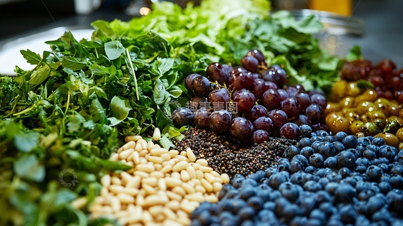 高清大图下载【趣麦麦图】花青素水果