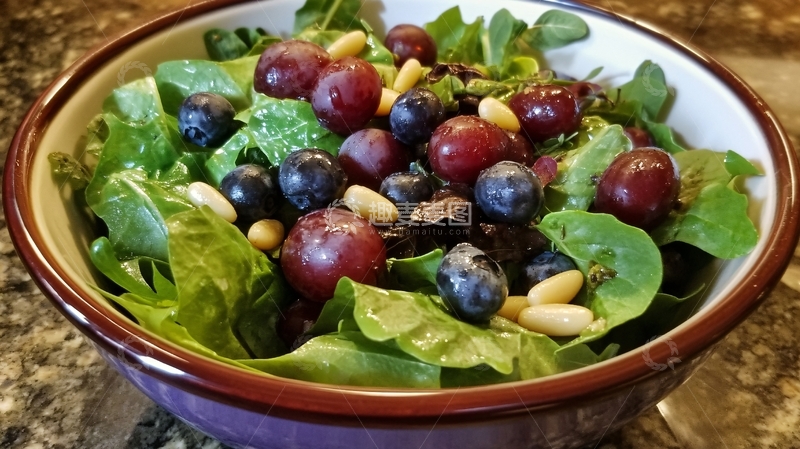 高清大图下载【趣麦麦图】色拉的营养1
