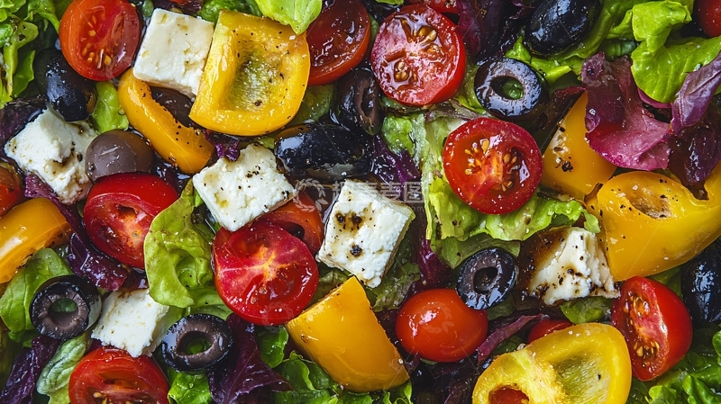 高清大图下载【趣麦麦图】色拉高清图1