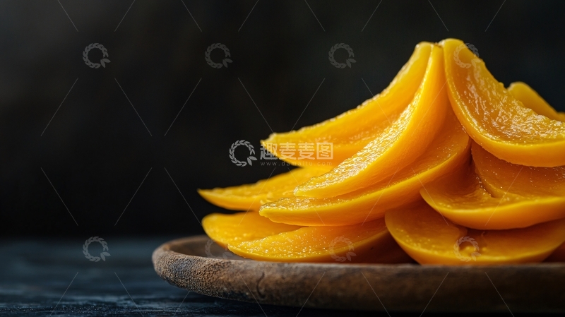 高清大图下载【趣麦麦图】芒果干高清图