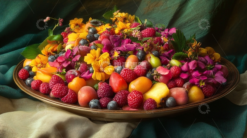 高清大图下载【趣麦麦图】缤纷莓果