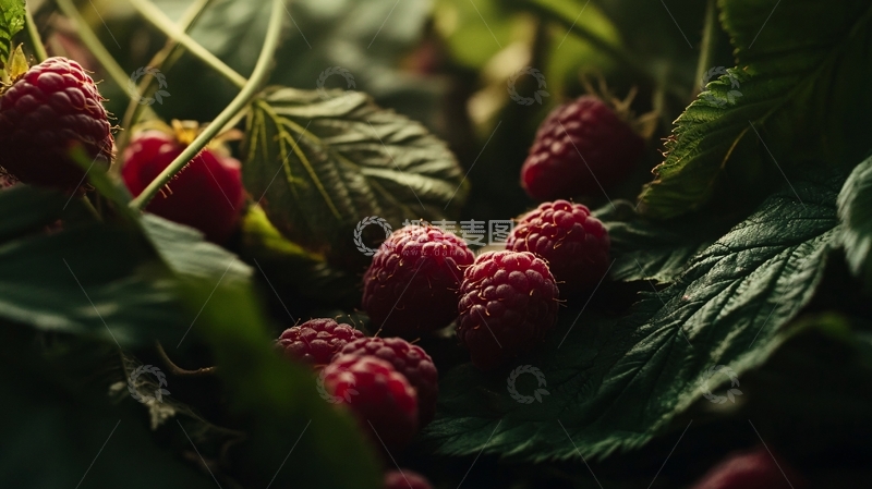 高清大图下载【趣麦麦图】树莓鲜果