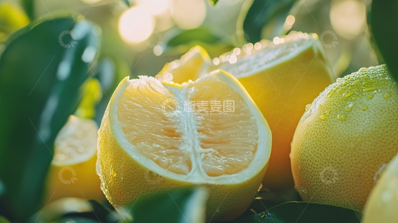 高清大图下载【趣麦麦图】爱媛橙微距