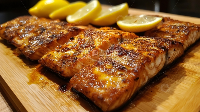 高清大图下载【趣麦麦图】柠檬烤鳗