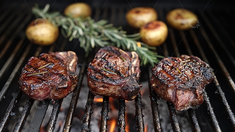 高清大图下载【趣麦麦图】烧烤牛尾