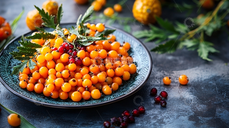 高清大图下载【趣麦麦图】海棠果拼盘