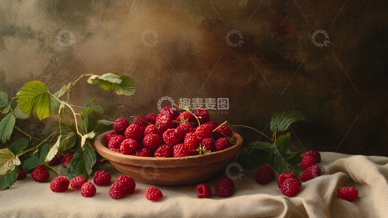 高清大图下载【趣麦麦图】新鲜水果新鲜树莓3