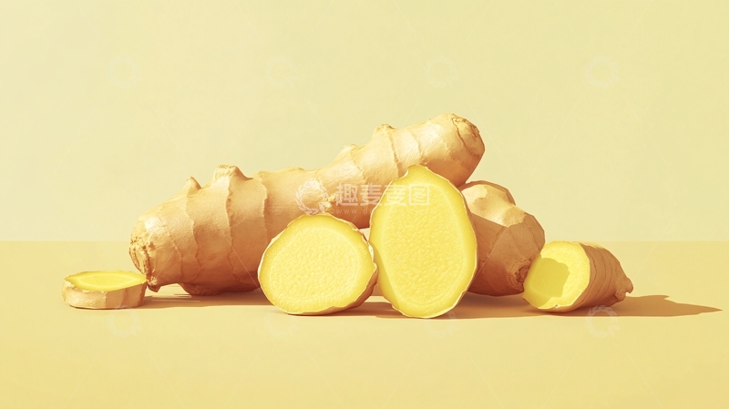 高清大图下载【趣麦麦图】姜包装设计