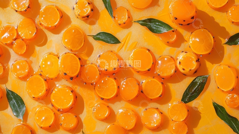 高清大图下载【趣麦麦图】创意夏橙