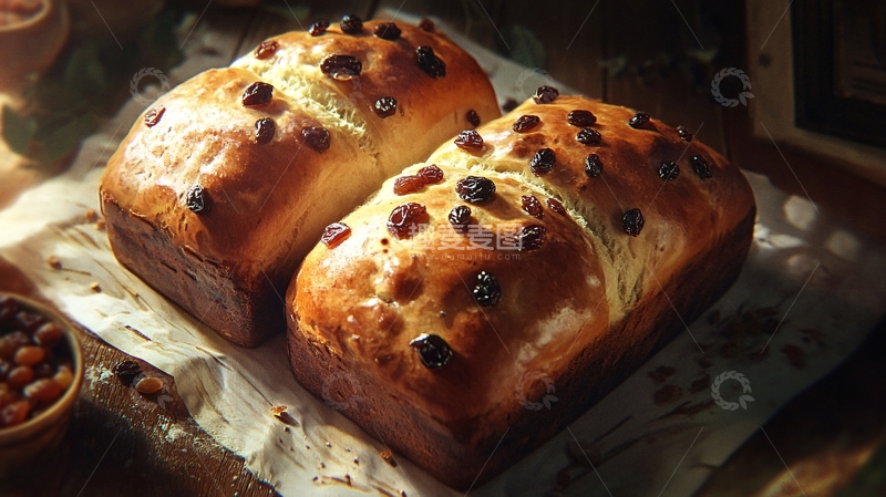 高清大图下载【趣麦麦图】黑糖珍珠吐司