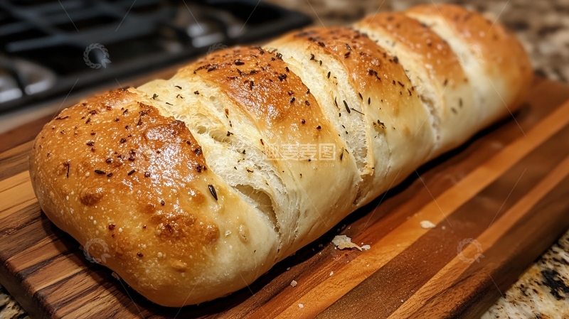 高清大图下载【趣麦麦图】烘焙食品烤箱面包14