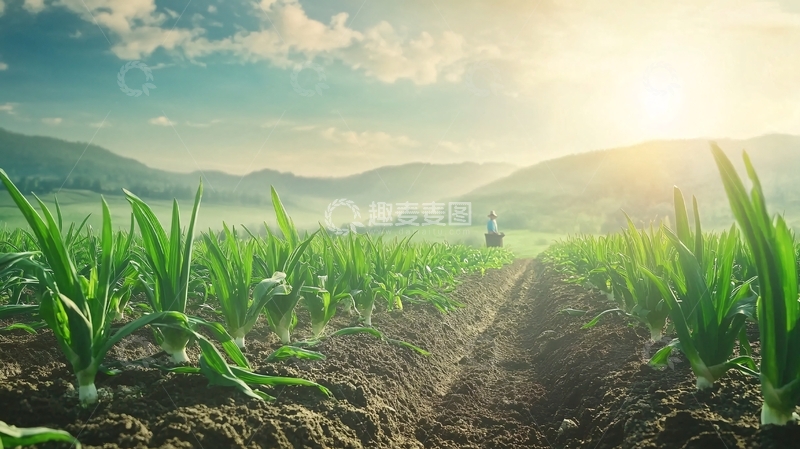 高清大图下载【趣麦麦图】农业春季生产