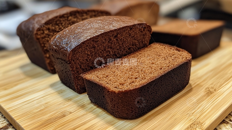 高清大图下载【趣麦麦图】巧克力土司