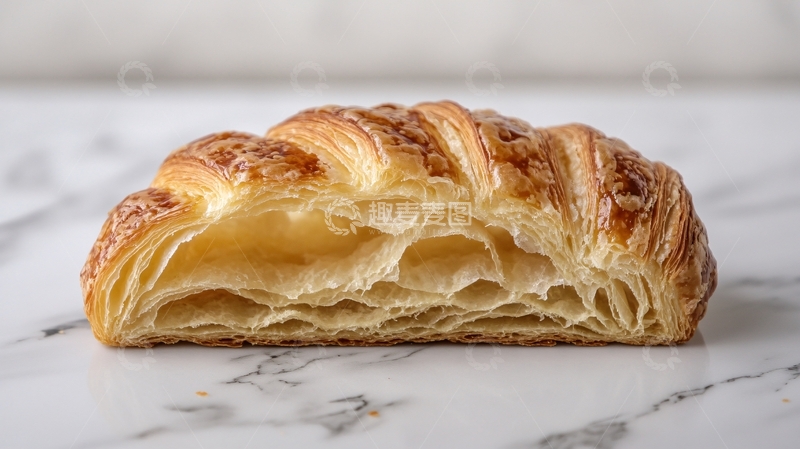 高清大图下载【趣麦麦图】法式羊角包3