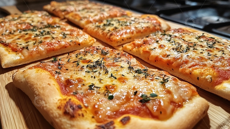 高清大图下载【趣麦麦图】酒店自助餐披萨