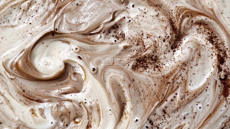 高清大图下载【趣麦麦图】金色抽象流体纹理背景16