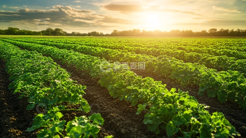 高清大图下载【趣麦麦图】高清大豆地6